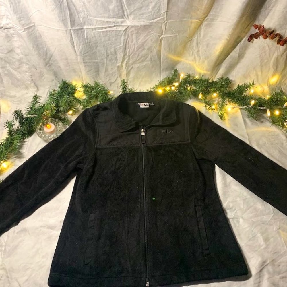 Black Zip-up Jacket